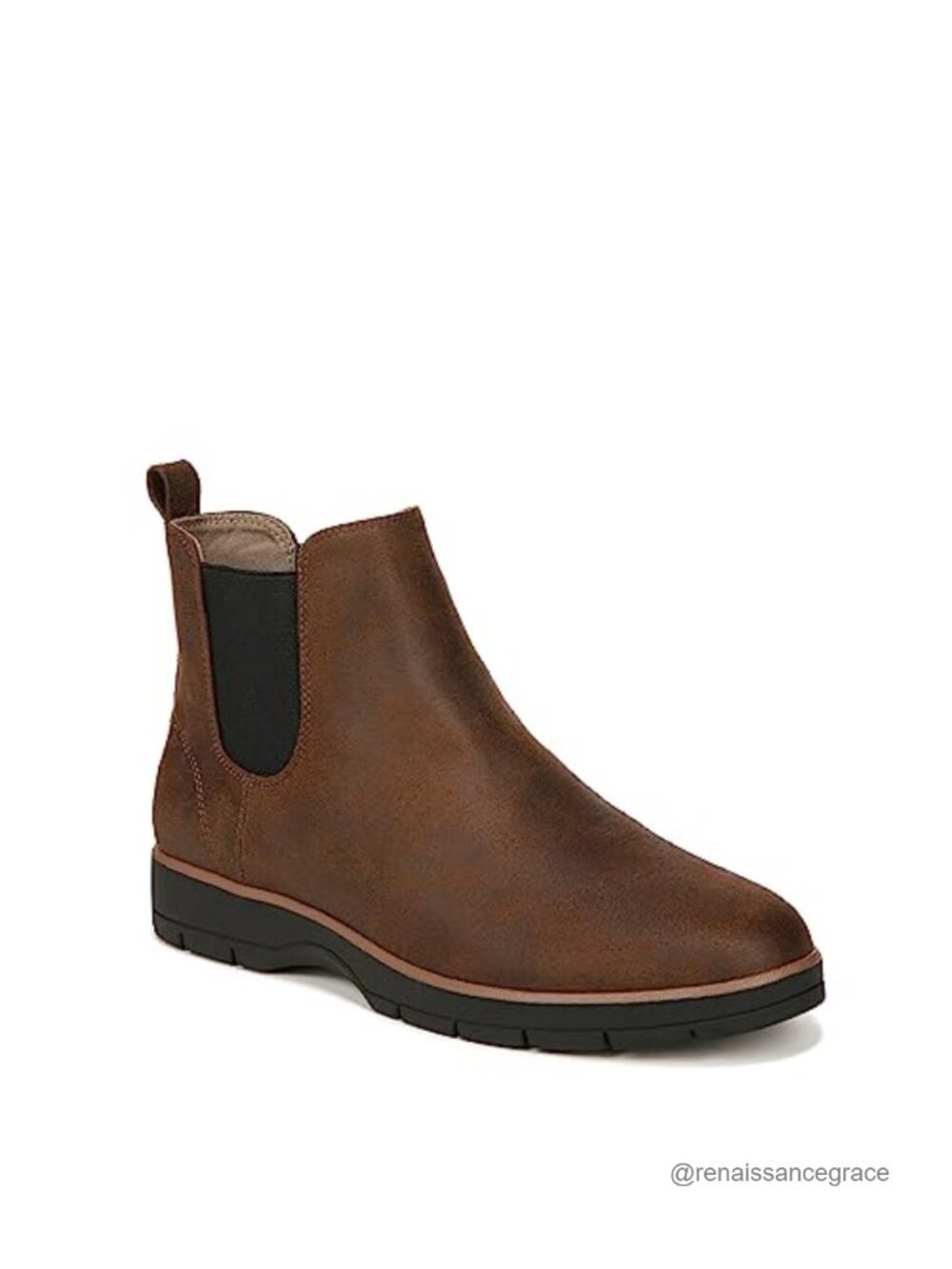 Women's Northbound Ankle Bootie Faux Leather Slip On Chelsea Boot